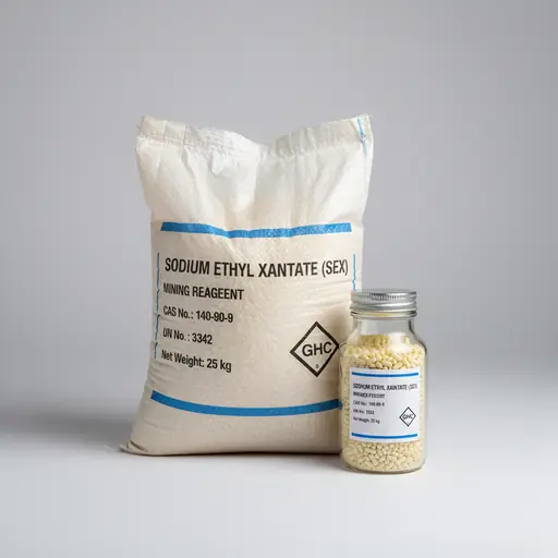 Sodium Ethyl Xanthate (SEX) — Mining Chemicals & Reagents supplier American Industrial Chemicals Inc