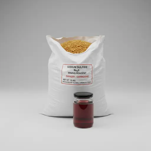 Sodium Sulfide — Mining Chemicals & Reagents supplier American Industrial Chemicals Inc